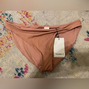 Vitamin A swim bottoms NWT